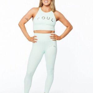 Soul Cycle Honeydew Matching Workout Set